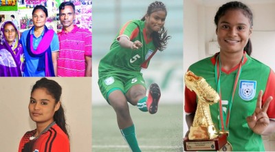 ফুটবলার আঁখির বাবাকে থানায় ধরে নেওয়ার হুমকি!